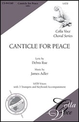 Canticle for Peace SATB choral sheet music cover